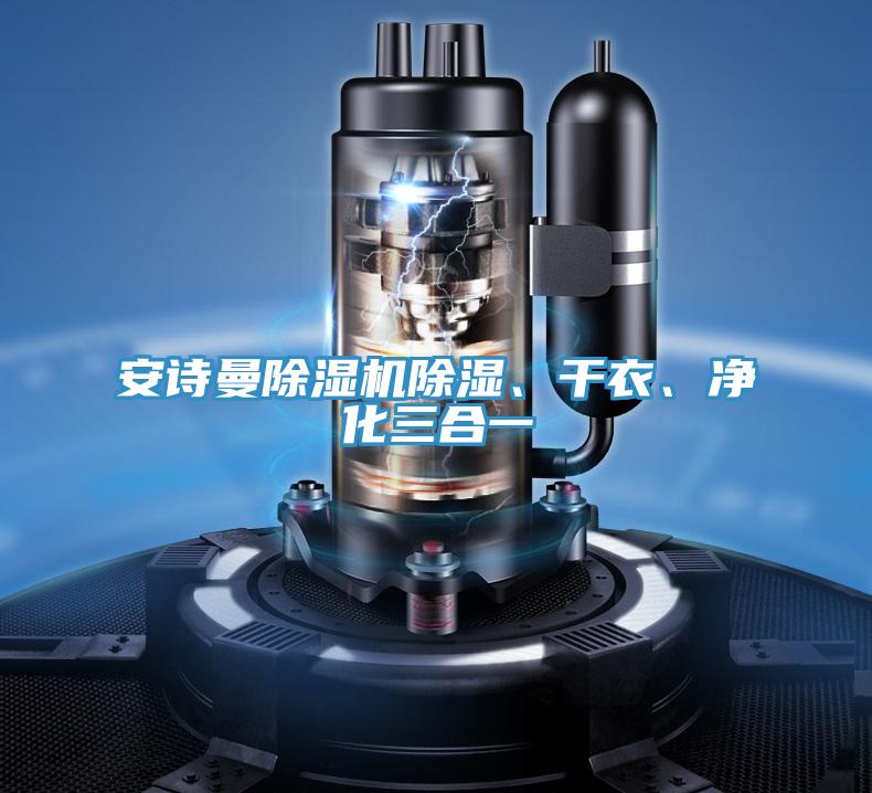 安詩曼除濕機除濕、干衣、凈化三合一