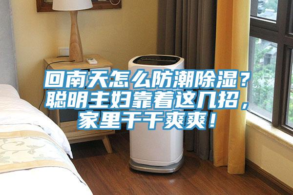 回南天怎么防潮除濕？聰明主婦靠著這幾招，家里干干爽爽！