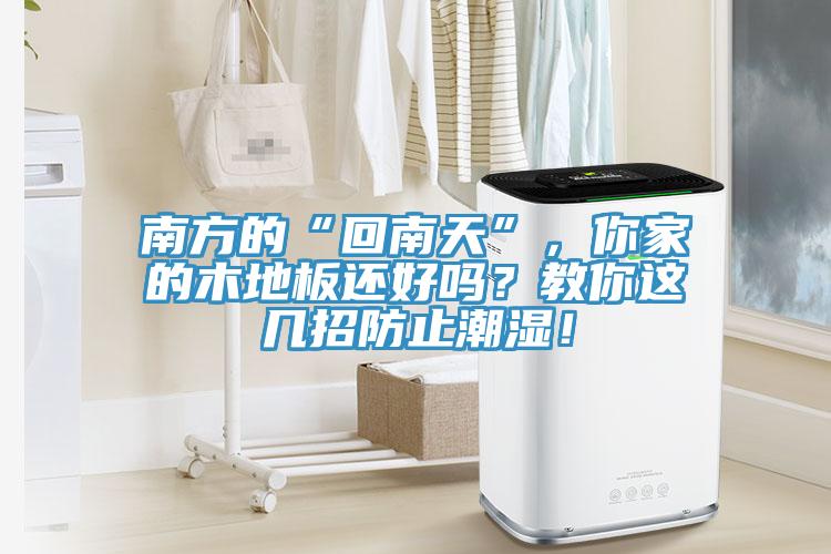 南方的“回南天”，你家的木地板還好嗎？教你這幾招防止潮濕！