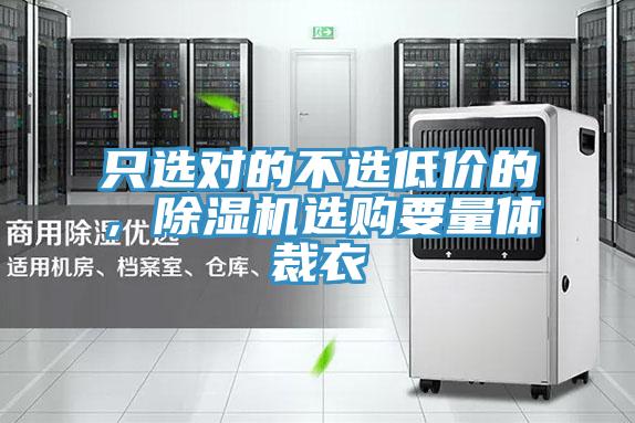 只選對的不選低價(jià)的，除濕機(jī)選購要量體裁衣