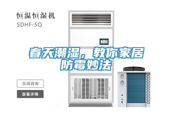 春天潮濕，教你家居防霉妙法