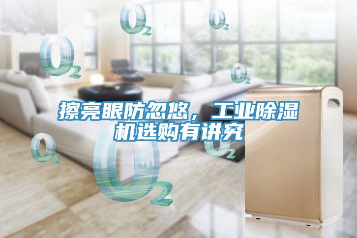 擦亮眼防忽悠，工業(yè)除濕機選購有講究