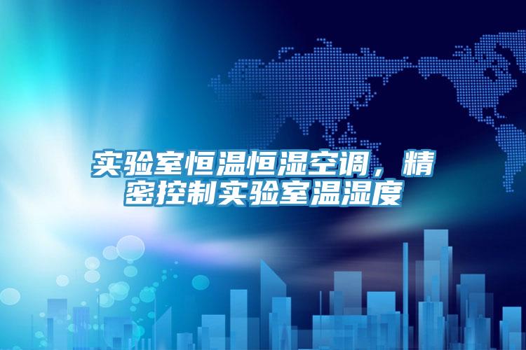 實驗室恒溫恒濕空調(diào)，精密控制實驗室溫濕度