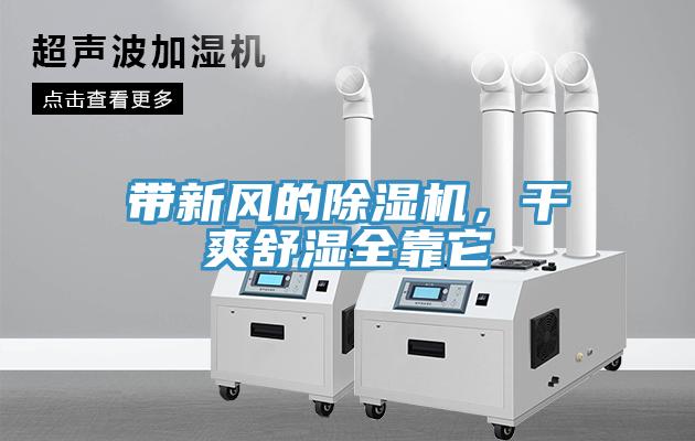 帶新風的除濕機，干爽舒濕全靠它