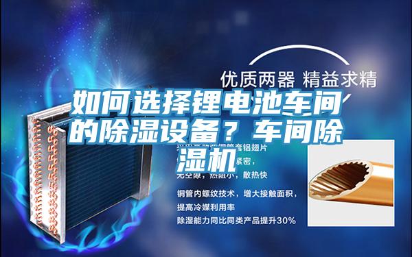 如何選擇鋰電池車間的除濕設(shè)備？車間除濕機(jī)