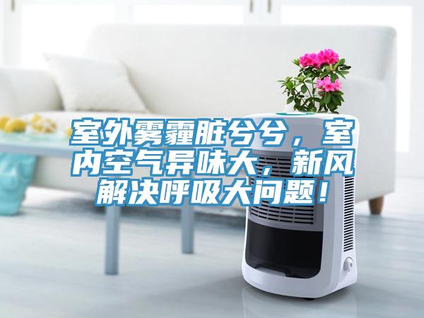 室外霧霾臟兮兮，室內(nèi)空氣異味大，新風(fēng)解決呼吸大問(wèn)題！