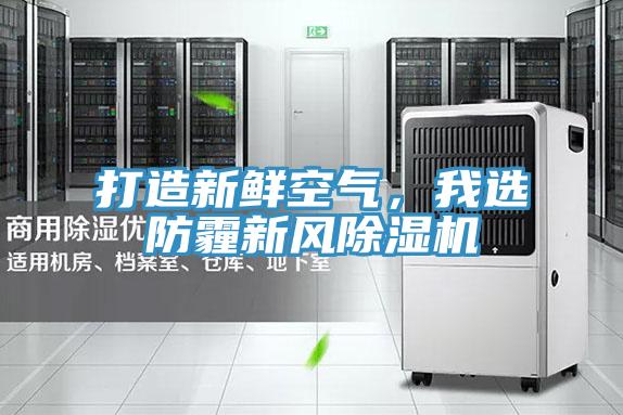 打造新鮮空氣，我選防霾新風(fēng)除濕機