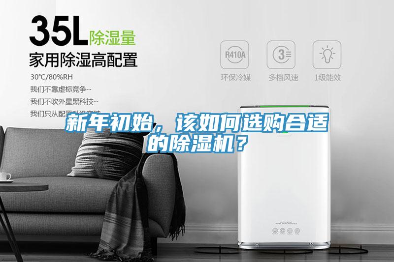 新年初始，該如何選購合適的除濕機？