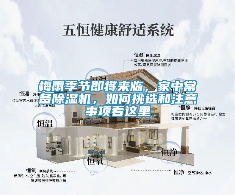 梅雨季節(jié)即將來(lái)臨，家中常備除濕機(jī)，如何挑選和注意事項(xiàng)看這里