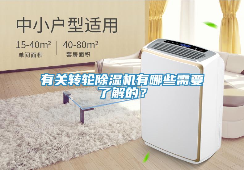 有關(guān)轉(zhuǎn)輪除濕機有哪些需要了解的？