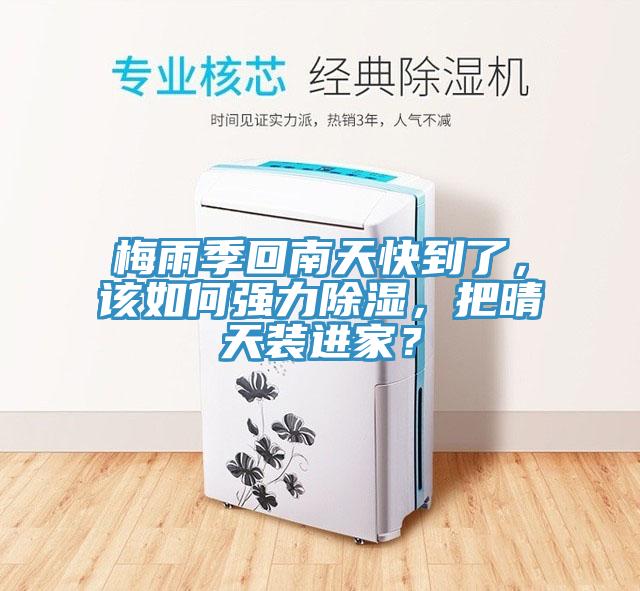 梅雨季回南天快到了，該如何強(qiáng)力除濕，把晴天裝進(jìn)家？