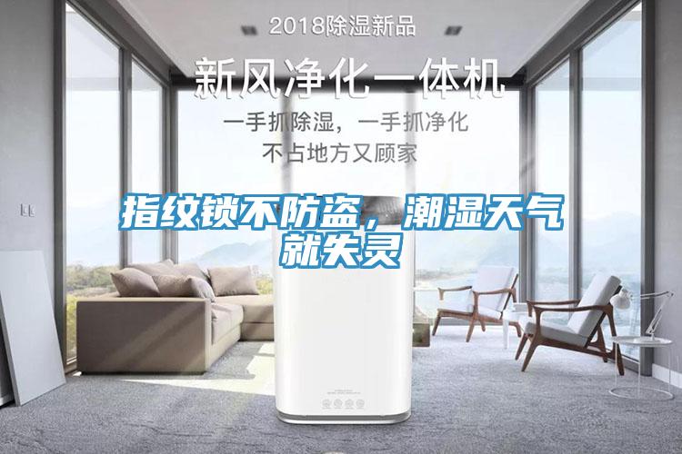 指紋鎖不防盜，潮濕天氣就失靈