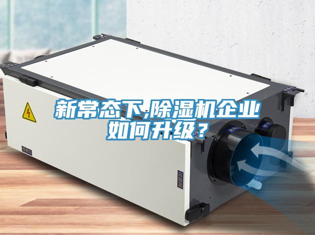 新常態(tài)下,除濕機企業(yè)如何升級？