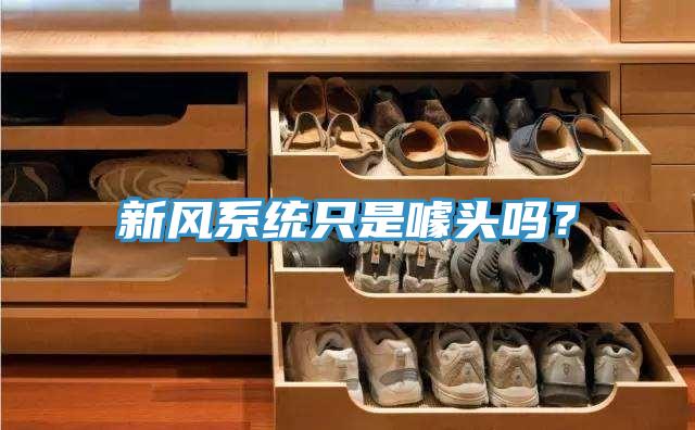 新風(fēng)系統(tǒng)只是噱頭嗎？