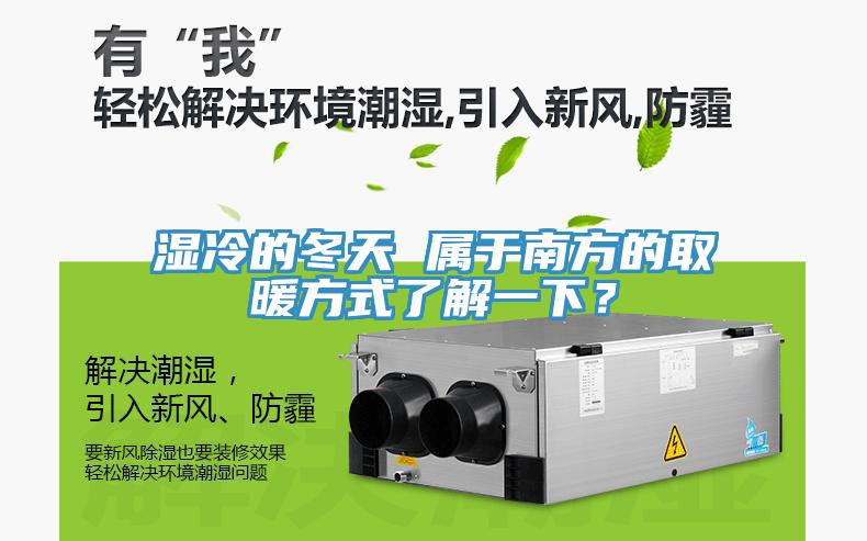 濕冷的冬天 屬于南方的取暖方式了解一下？