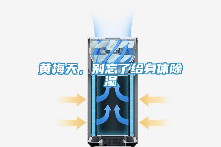 黃梅天，別忘了給身體除濕