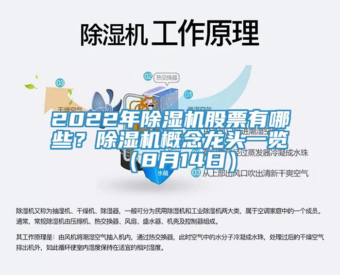2022年除濕機(jī)股票有哪些？除濕機(jī)概念龍頭一覽（8月14日）