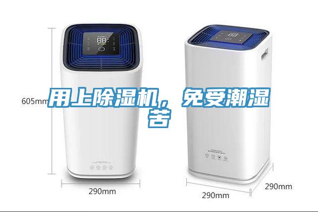 用上除濕機，免受潮濕苦