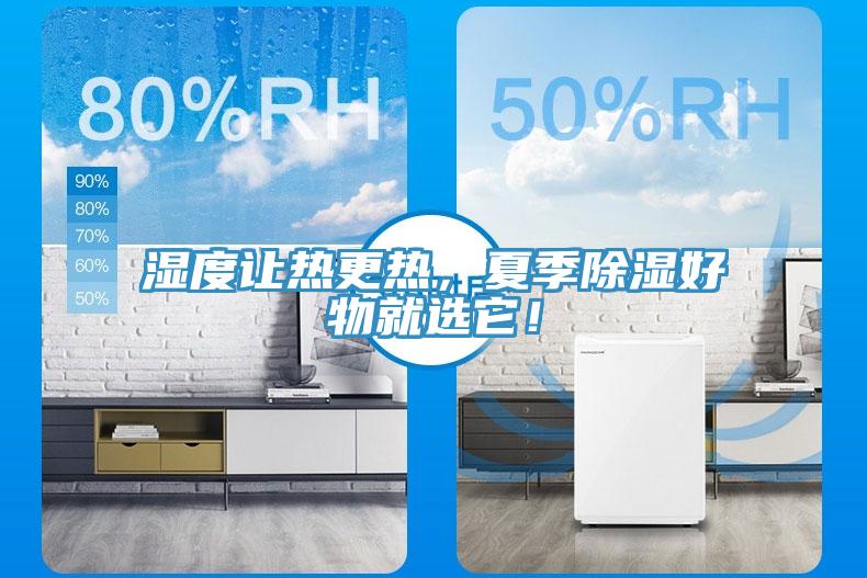 濕度讓熱更熱，夏季除濕好物就選它！