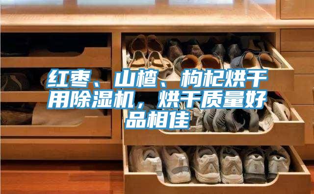紅棗、山楂、枸杞烘干用除濕機，烘干質量好品相佳