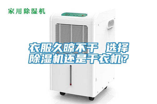 衣服久晾不干 選擇除濕機還是干衣機？