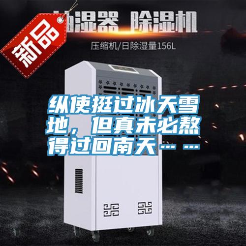 縱使挺過冰天雪地，但真未必熬得過回南天……
