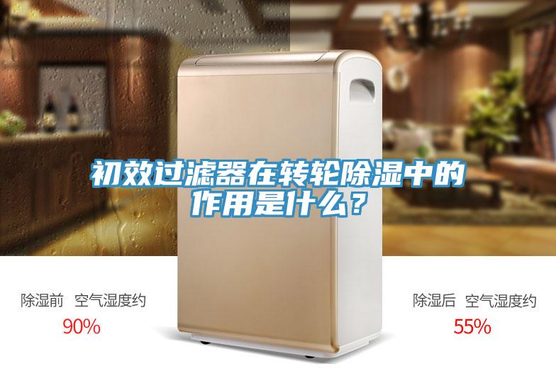 初效過濾器在轉(zhuǎn)輪除濕中的作用是什么？