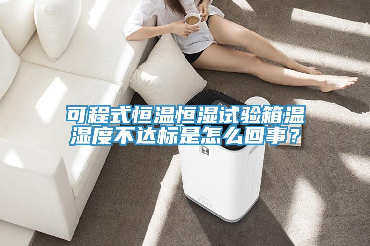 可程式恒溫恒濕試驗箱溫濕度不達標是怎么回事？