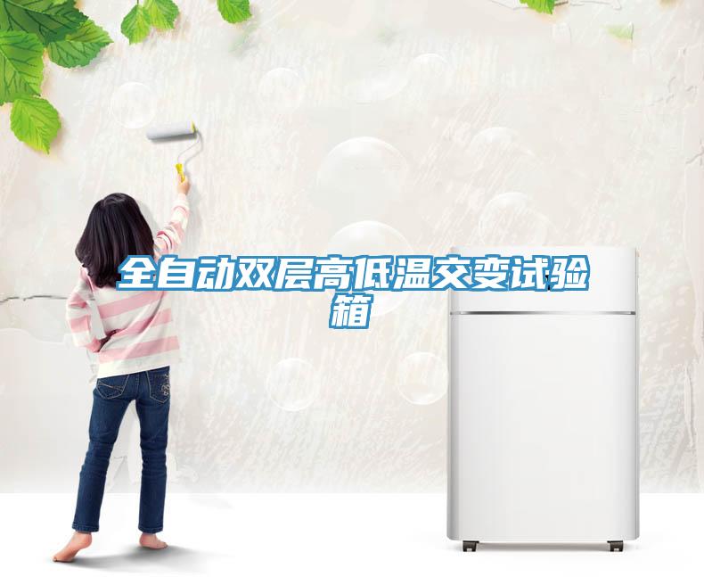 全自動(dòng)雙層高低溫交變試驗(yàn)箱