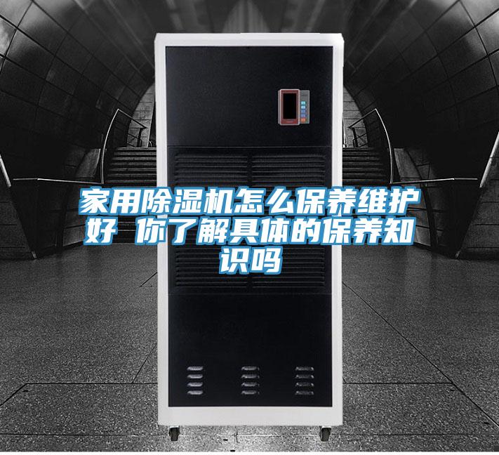 家用除濕機怎么保養(yǎng)維護(hù)好 你了解具體的保養(yǎng)知識嗎