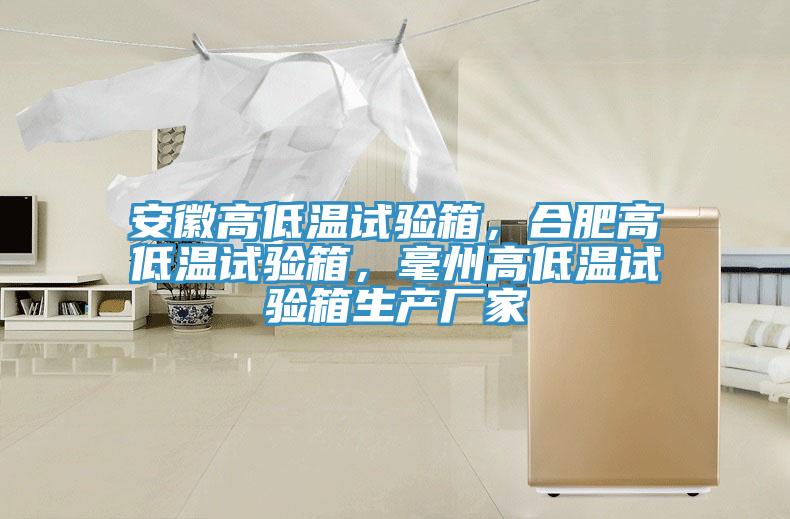 安徽高低溫試驗箱，合肥高低溫試驗箱，毫州高低溫試驗箱生產廠家
