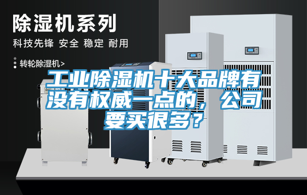 工業除濕機十大品牌有沒有權威一點的，公司要買很多？
