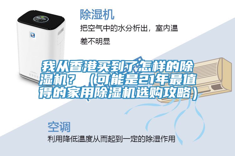 我從香港買到了怎樣的除濕機？（可能是21年最值得的家用除濕機選購攻略）