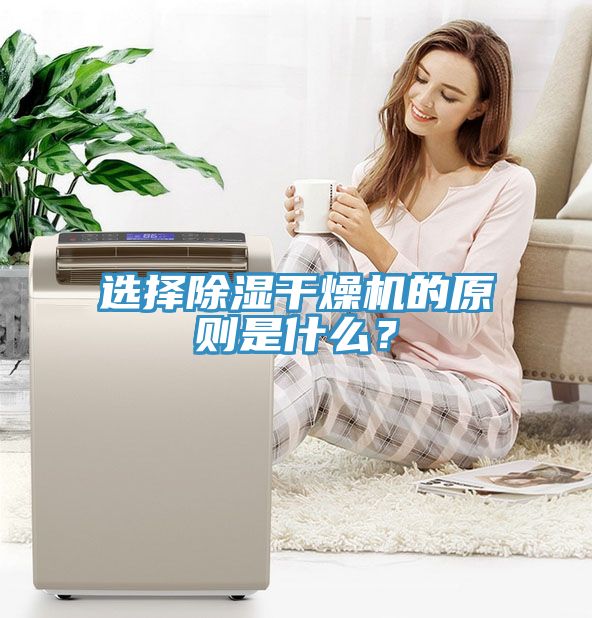 選擇除濕干燥機的原則是什么？